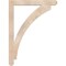 Ekena Millwork Thorton Craftsman Smooth Bracket, Douglas Fir, 3 1/2"W x 34"D x 46"H BKT04X34X46THR04SDF - alternate 3